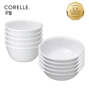 코렐 저스트화이트 공기대접세트 10P