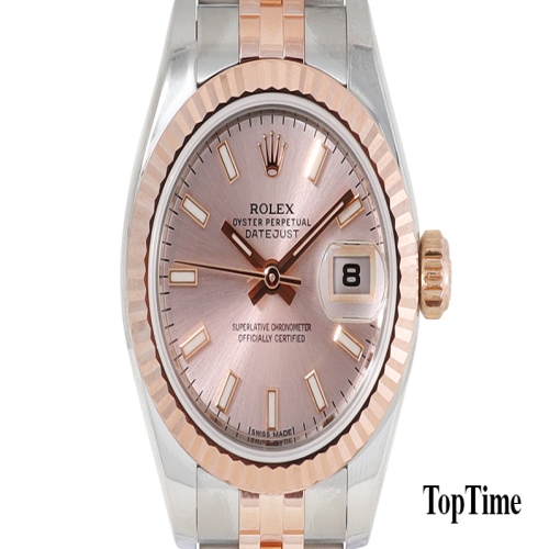 롤렉스 레체로 데이저스트 콤비 179171 로만 핑크 26MM 로즈골드