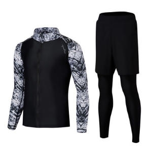 아쿠아티카  남성 래쉬가드 세트 (AQAMAN-PL 레깅스반바지)