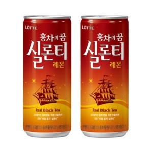 롯데칠성음료  실론티 레몬 240mlx30