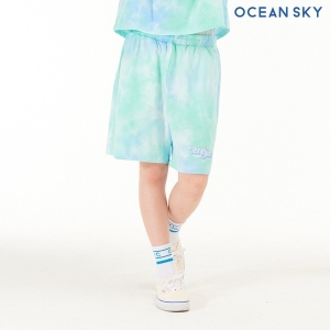 오션스카이 여아 타이다이 4부 팬츠-CCJG2555E0S