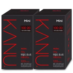 동서식품 카누 미니 마일드 로스트 120Tx2개 31801195