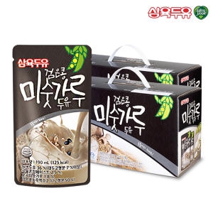 삼육식품 검은콩 미숫가루 두유 파우치 190ml