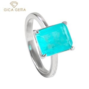 스털링  우정링 커플링 웨딩 졸업 여자친구 선물 GICA GEMA-925 실버 하트 파라바 전기석 에메랄드 황수정