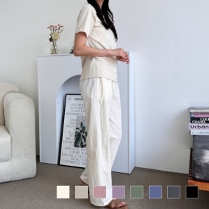 핫바 HB_헤니스 여자 크런치 와이드 팬츠 SD-230429W 14905600