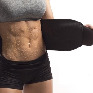 바디엑스  복부 감량 사우나 밴드 발열 복대 복압 땀복 허리 보호 벨트 지지대 밴드