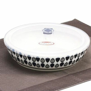 신우 모던라인 반찬통 밀폐용기 도자기 나눔 찬통 3칸 대