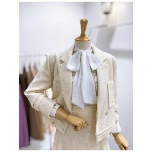 레코브 단일상품 네이비 one size free 트위드 셋업자켓 LC61C3JK506S