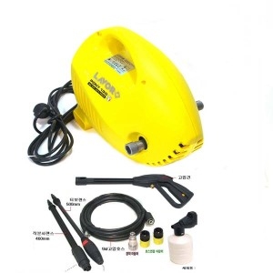 라보  오토석션 미니 고압세척기 130바 세척기 자흡식 물청소