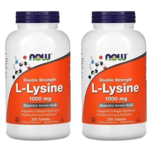 나우푸드 L-라이신 1000mg 250캡슐