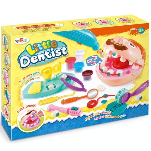 리틀 치과의사 잡스쿨 도우 점토놀이