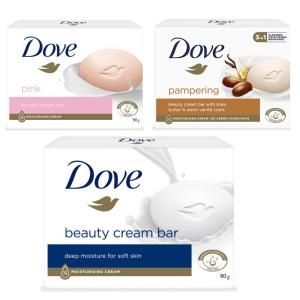 도브 비누 뷰티바 세수비누 화이트4+시어버터4+핑크4