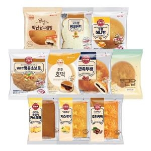 롯데제과  기린빵 10종 10개 구성