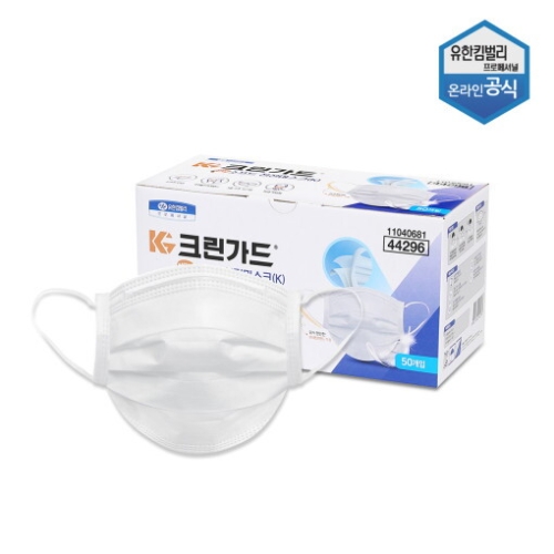 크린가드 뉴 소프트 청정마스크(K) 44296