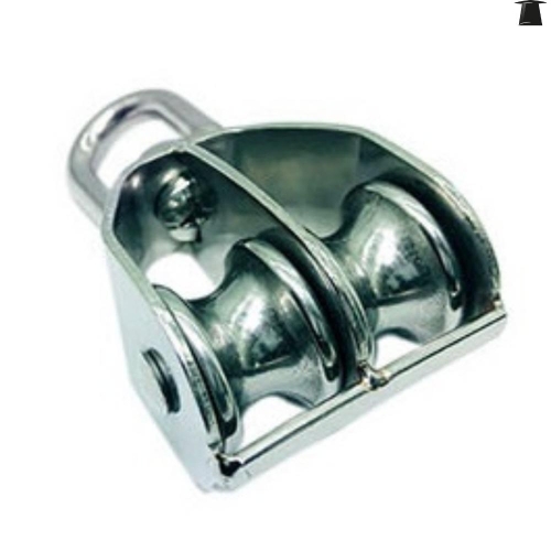 나snflks_스텐 듀얼 도르레 이중 풀리 더블 M15 M20 홀딩도 도르래 빙벽장비 암벽 등반-s나snflks_ -s나s..