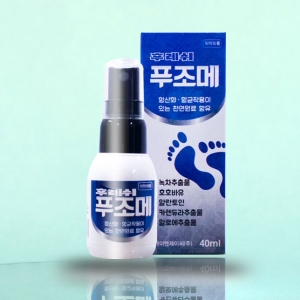 프레쉬 푸조메 뿌리는 스프레이 무좀 손 발톱 각질 관리 1개 40ml