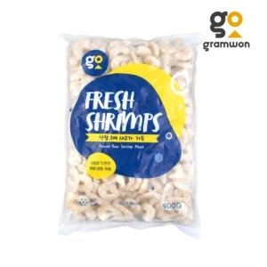 그램원  생새우살 71/90 900g 칵테일새우 업소용