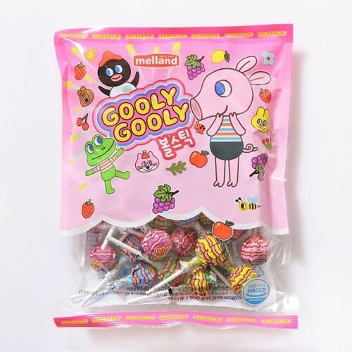멜랜드  굴리굴리 볼스틱 500g 사탕전문제조업체 맛있는 캔디사랑