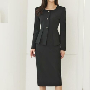 옷자락 여자 셋업 아나운서 봄정장 일자치마 스커트. SK0120_소라L