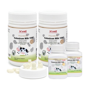 GMP 하이웰 초유 츄어블 플러스 120정 x 2개 + 미니 초유 30정 x 2개