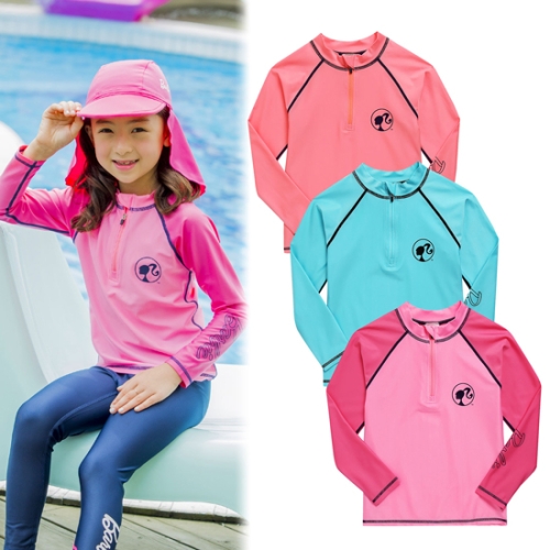 바비  반집업 래쉬가드 (BBSR8208KM)