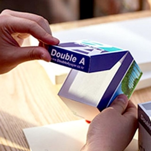 더블에이  미니박스 백색 메모지 600매 대용량 노트