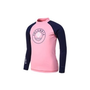 컬럼비아 키즈 배색 래쉬가드 CW2-YUK617-634