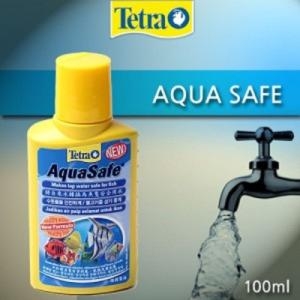 테트라  배송  일급수    아쿠아세이프 100ml  물갈이약  /수족관 어항 열대어 약품 예방 치료제 수질개선