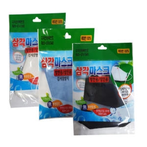참조은 삼각마스크 김서림방지 방한대 면 마스크