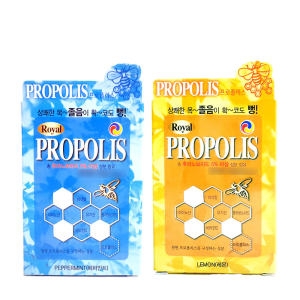 로얄  프로폴리스 목캔디 1개 레몬 페퍼민트