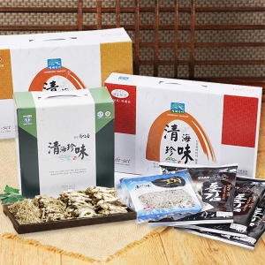 푸르젠  완도 건어물 실속선물세트 1호 다시마 100g 2봉 미역 100g