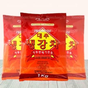 대호  대추생강차 1kg 12봉 자판기용 유자차 율무