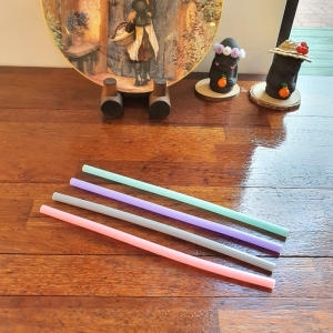 아가프라  실리콘빨대 20cm