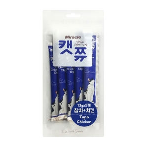 세일펫 미라클 캣쮸 참치&치킨 65g (13g x 5p)