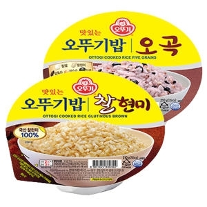 오뚜기밥 오곡밥 210g 12개 + 찰현미 210g 12개