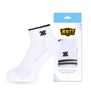 제트 아이워너 단목 야구 스포츠 양말 BSK-700 블랙/레드 남성/여성/주니어