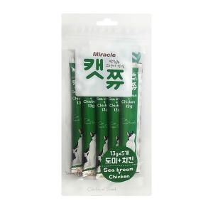 세일펫 미라클 캣쮸 도미&치킨 65g (13g x 5p)