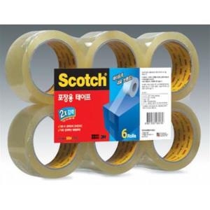 3M 스카치 3615-6 포장용 테이프 48mm x 50m