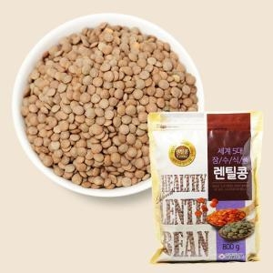 푸드마인  렌틸콩 브라운 800g