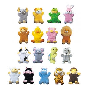 보들이 동물 손인형