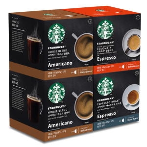 네슬레 네스카페 돌체구스토 스타벅스 캡슐커피 세트