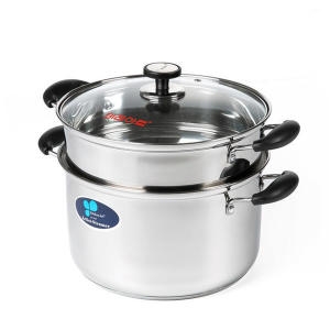 키친아트  스테인레스 2단 찜기