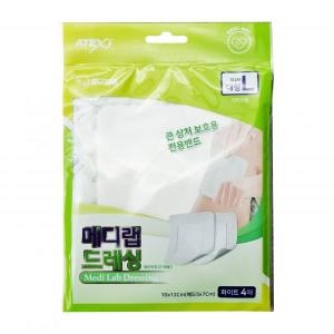 아텍스 메디랩 드레싱 멸균밴드 L 대형 4개