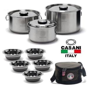 까사니  스테인레스 코펠 6-7인용