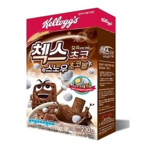켈로그  콘푸로스트 230g + 첵스초코 230g + 후르츠링 530g