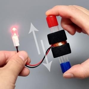 UB 반짝반짝 손발전기만들기 1인용 간이발전기 코일