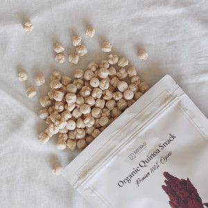 질마재농장 유기농쌀과자 퀴노아옹알이 50g 프리미엄 아기과자