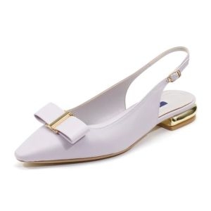 세라 여성 소가죽 리본장식 펌프스 슬링백 TJG21426 컬러 2종 2CM