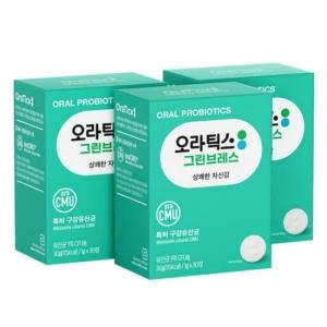 오라팜 오라틱스 그린브레스 구강 유산균 30정