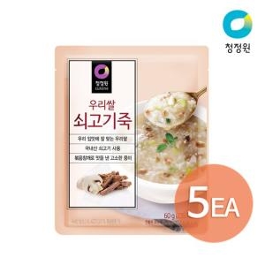 대상 청정원 우리쌀 쇠고기죽 60g